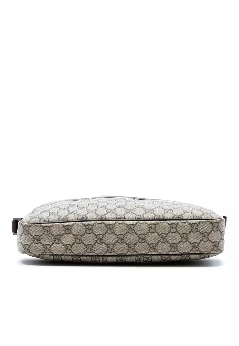 Pre-Loved Gucci Gg Supreme Interlocking G Crossbody