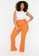 Trendyol orange Plus Size Elastic Waist Pants 38794AA8400889GS_5
