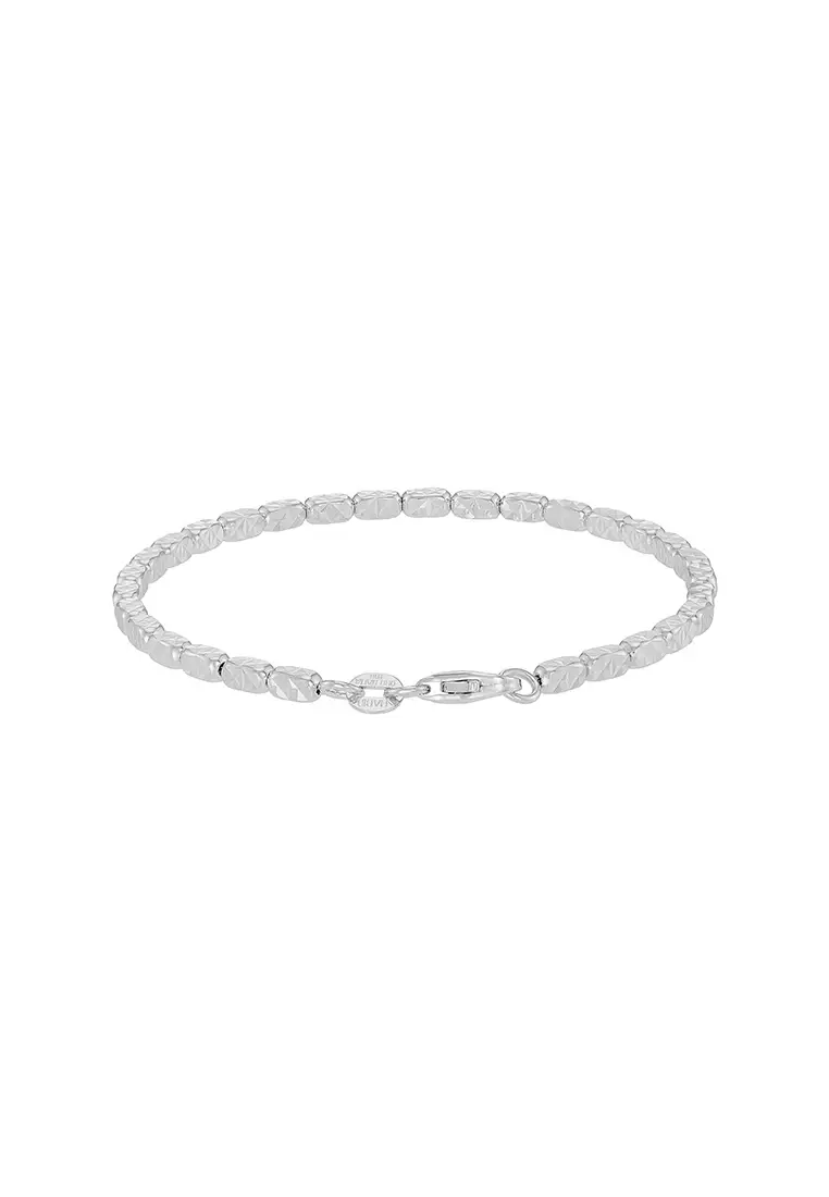HABIB Oro Italia 916 White Gold Bracelet GW54070825(W) (22K Gold)