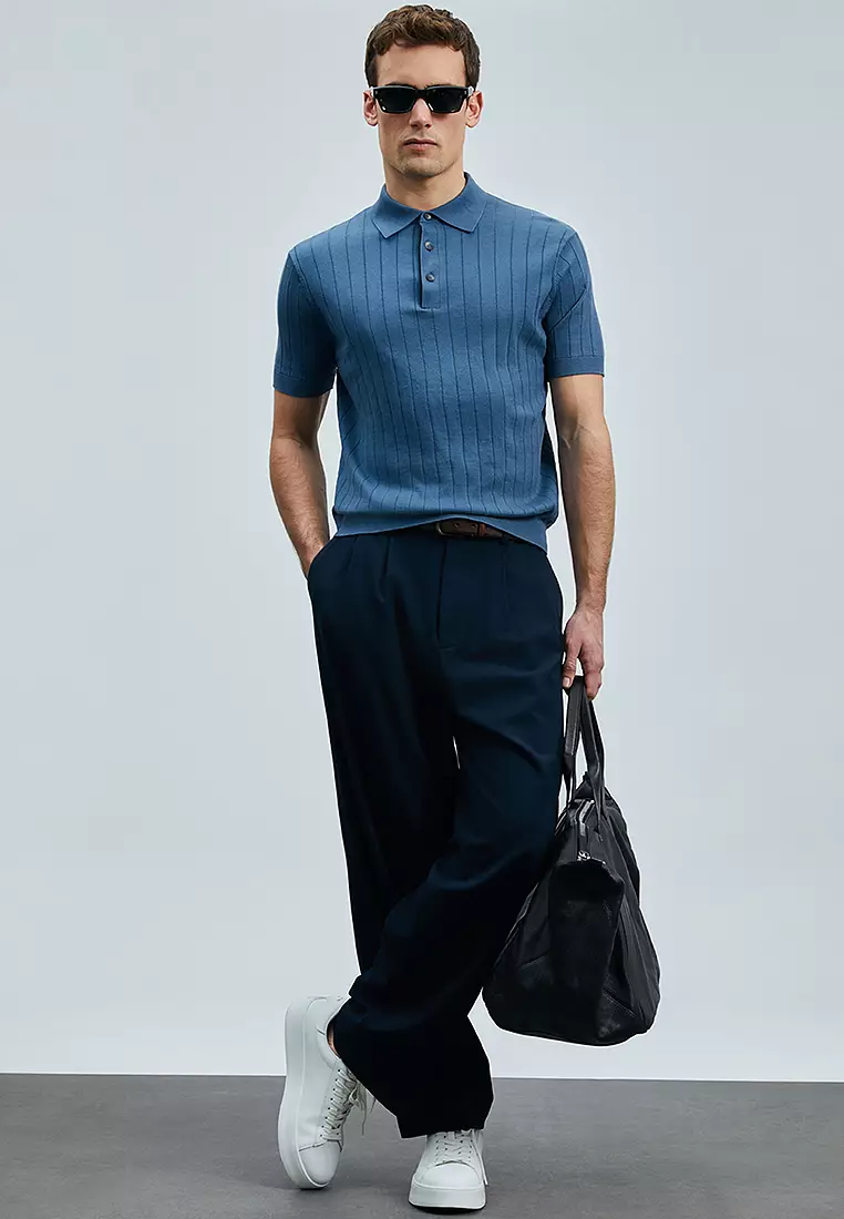 Knit Polo Shirt