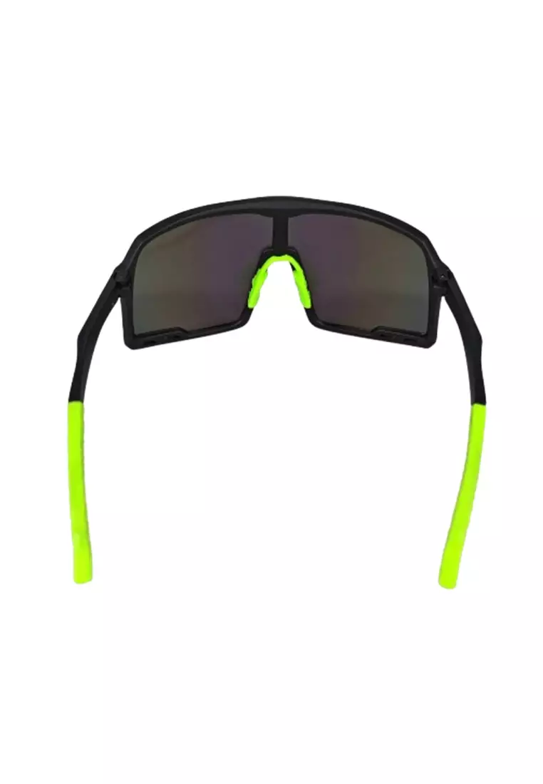 Kacamata Sepeda Lensa Mercury Protective Glasses Outdoor Sport - S-99 ORIGINAL - Black/Green