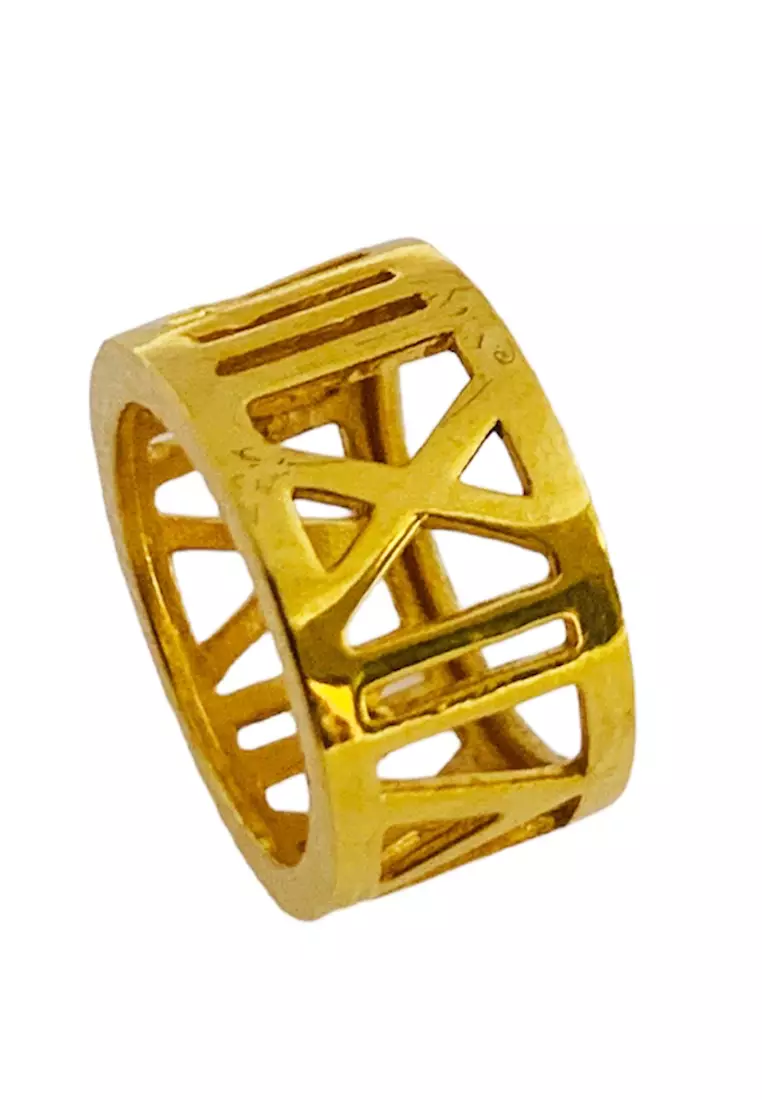 LITZ 916 (22K) Gold Number Charm 数字 GP0644 (1.84+/-)