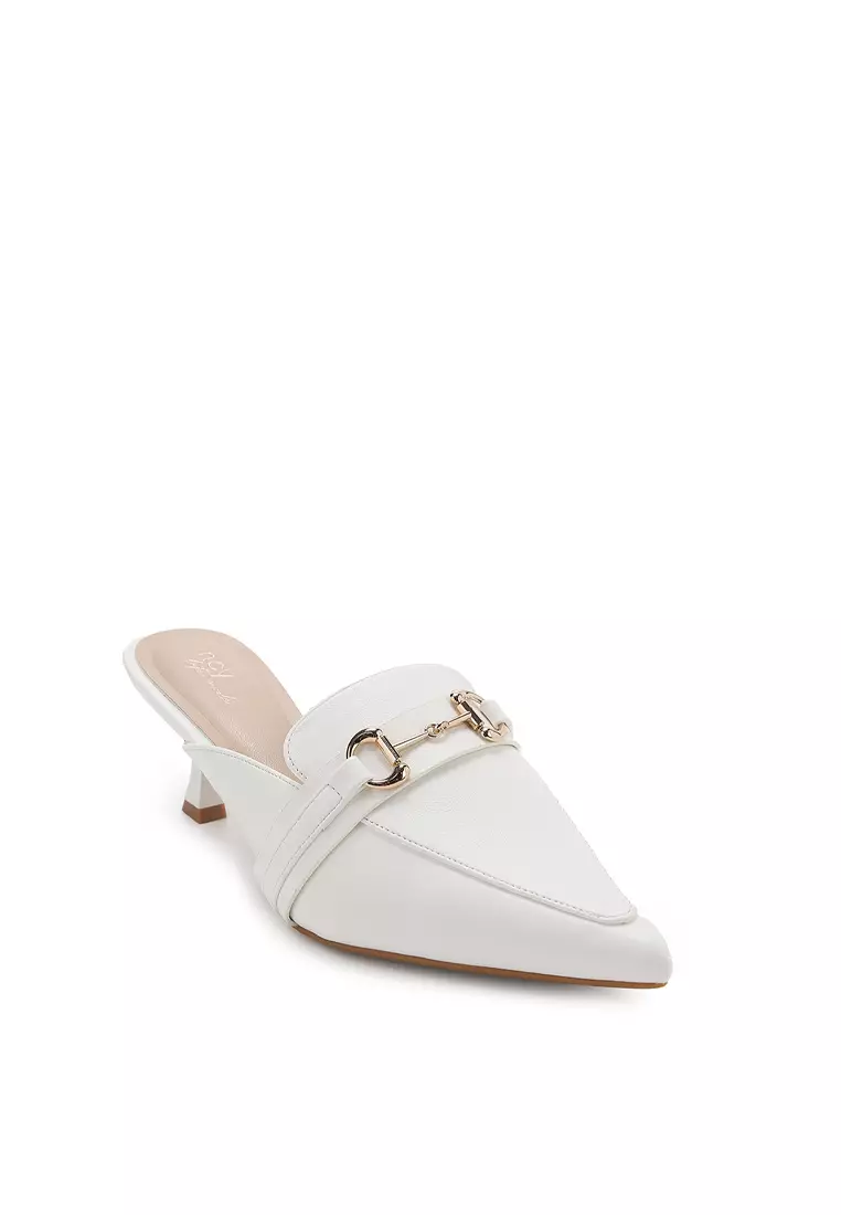 Maisy J2477-6 Heels Mules White