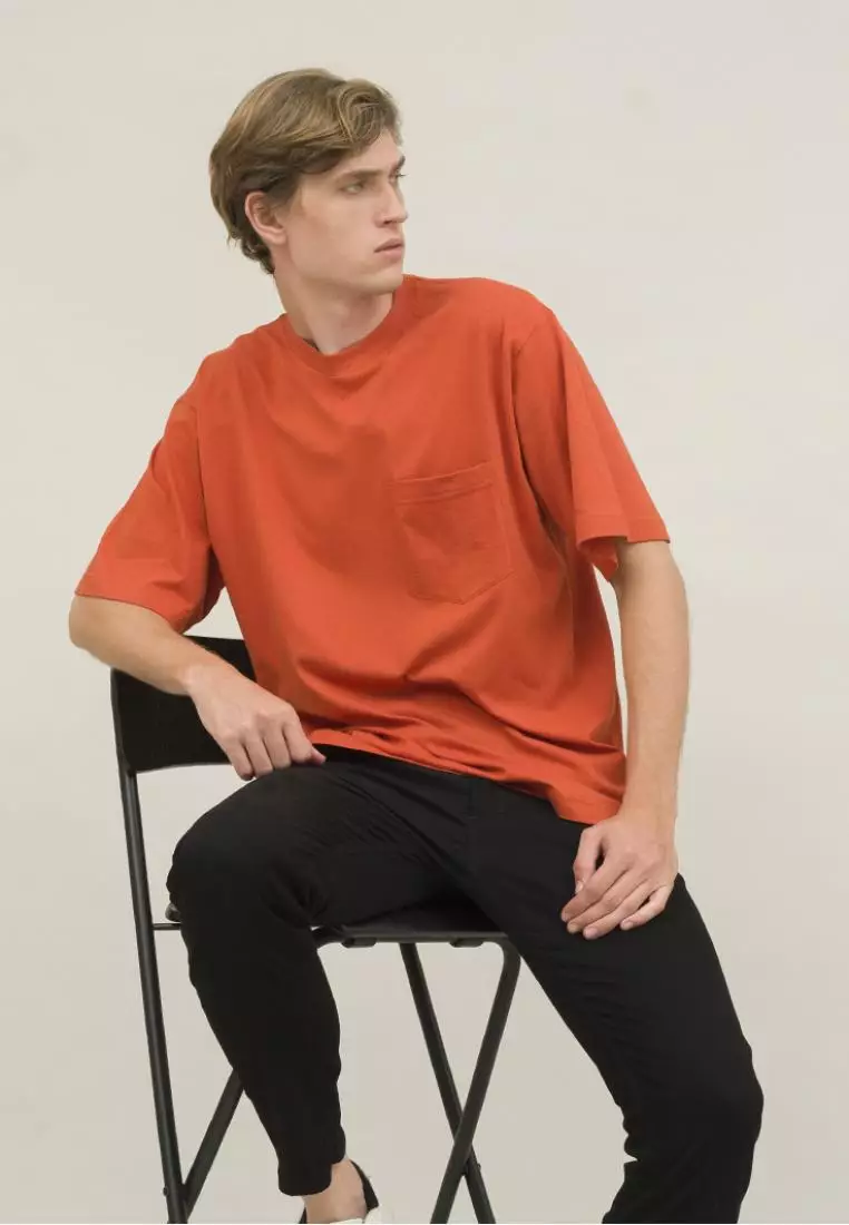 kaos oversized terracotta unisex pria t shirt kebesaran houseofcuff