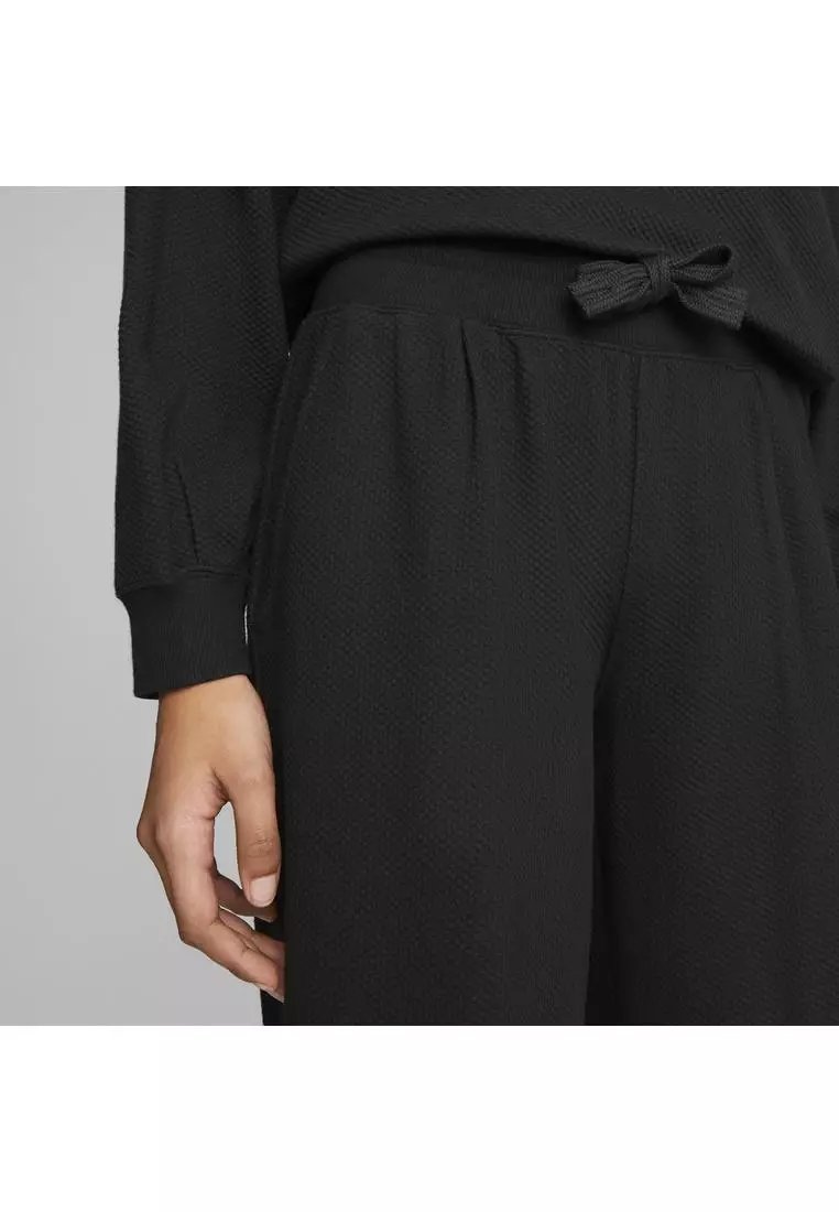 HER 女子高腰針織長褲