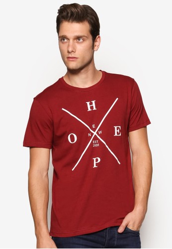 『希望』文字設計T 恤,esprit香港門市 服飾, 印圖T恤