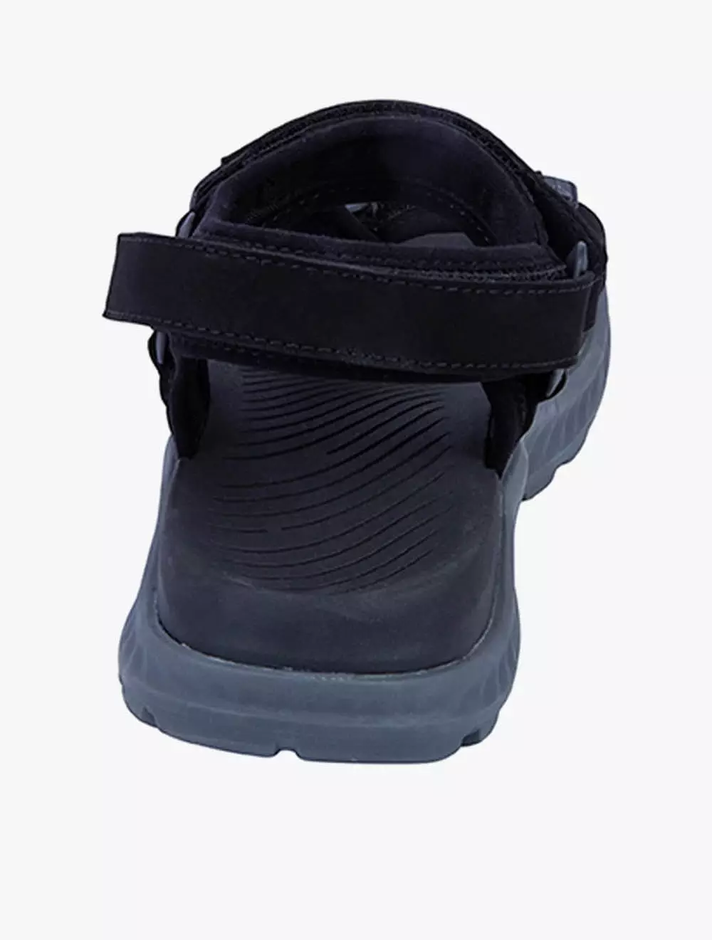 Payless Rugged Outback Mens Diamondback Strap Sandals - Black_01