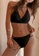 ZITIQUE black Women's Sexy Deep V Back Buckle Bikini - Black 755F1US19F4181GS_3