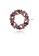 Glamorousky silver Fashion Bright Plated Gold Christmas Wreath Brooch with Colorful Cubic Zirconia 67720ACD57893DGS_2
