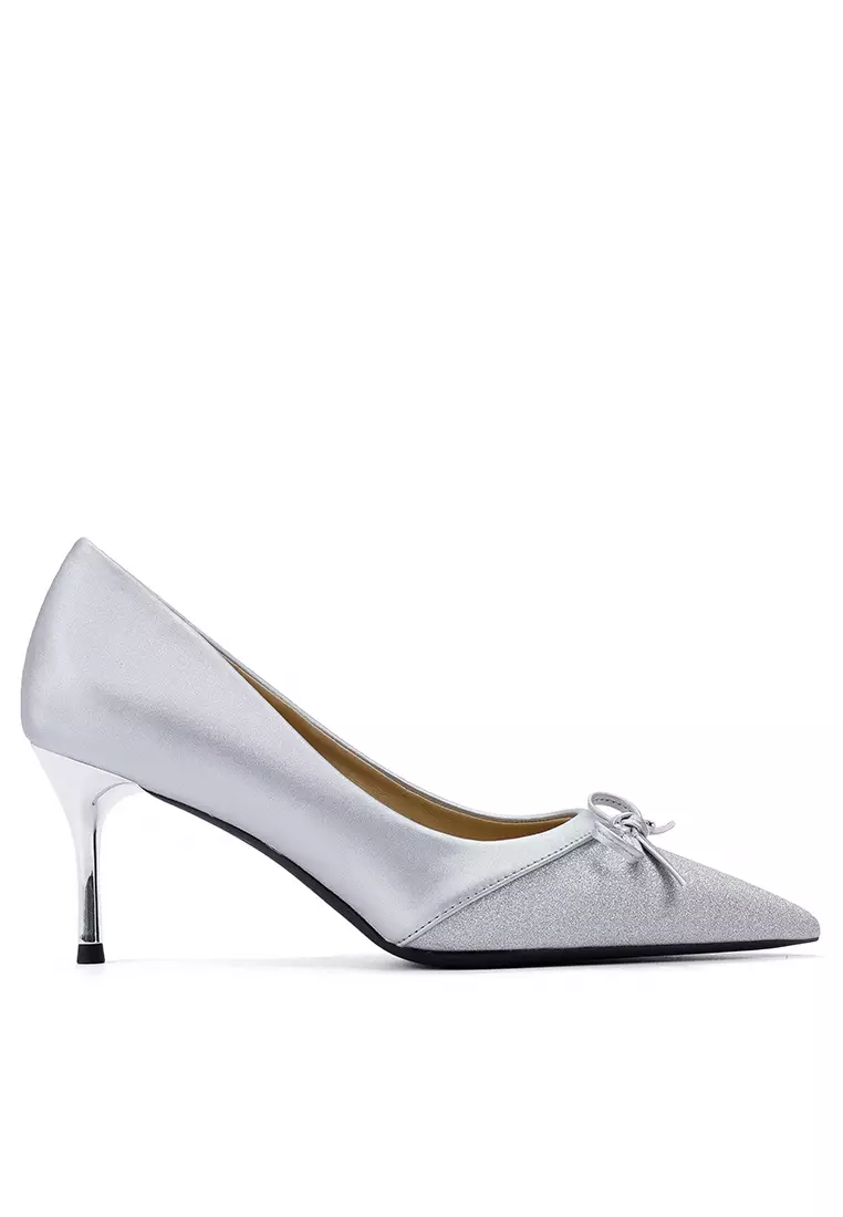 Discount on Twenty Eight Shoes  shoes - SKU: 7CM Bow-embellished French High Heels IF78822