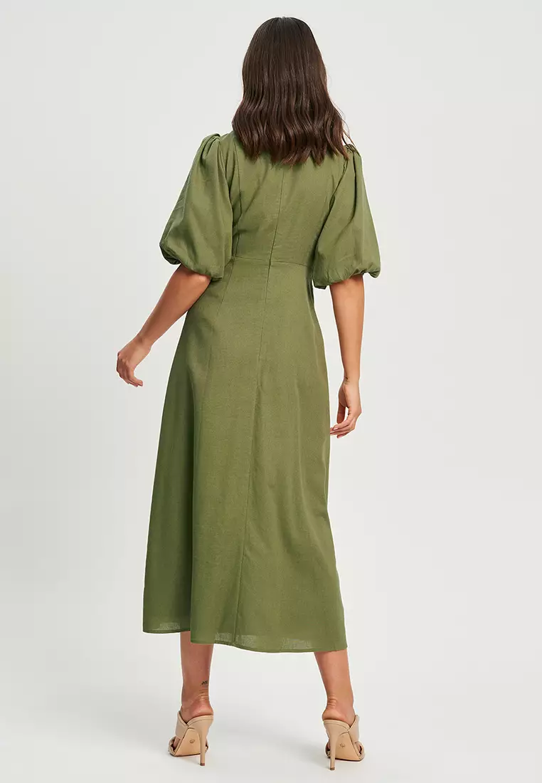 Willa Eyelet Midi Dress