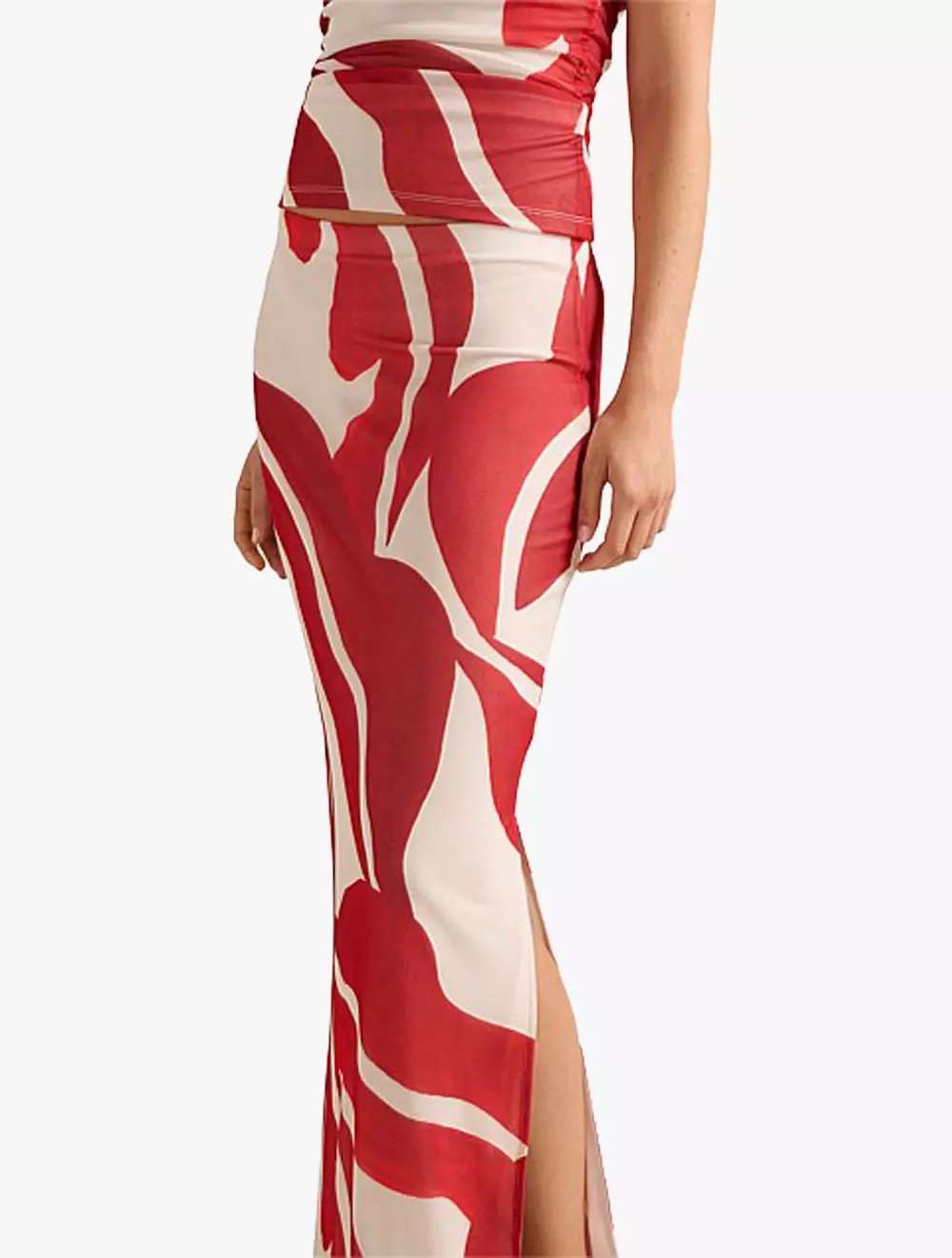 Mia Mesh Maxi Skirt