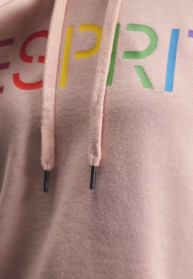 ESPRIT Logo print hoodie