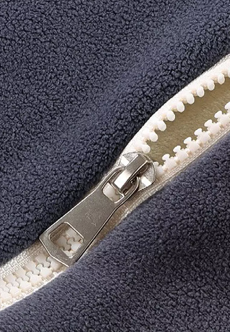 Wakakids Jaket Anak Bulu Sherpa Bludru Sweater Winter Musim Dingin Fur Warm Zipper Jacket 4444 Venrz Cokelat