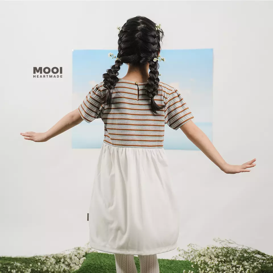 Mooi Dress Anak Perempuan Karina Dress - Pink