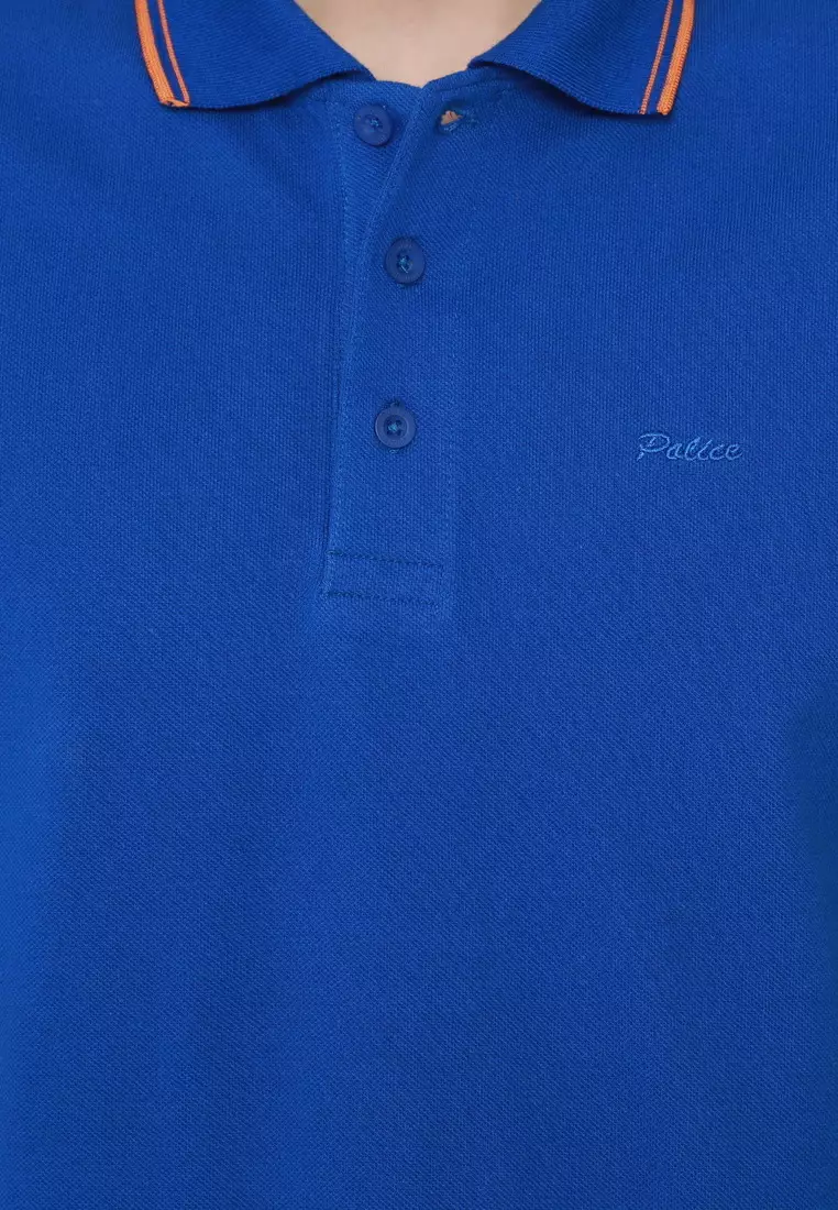 POLICE Polo Shirt Krah Stripes Pria 207200031