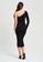 Tussah black Erin Knit Dress BA50AAA792A493GS_3