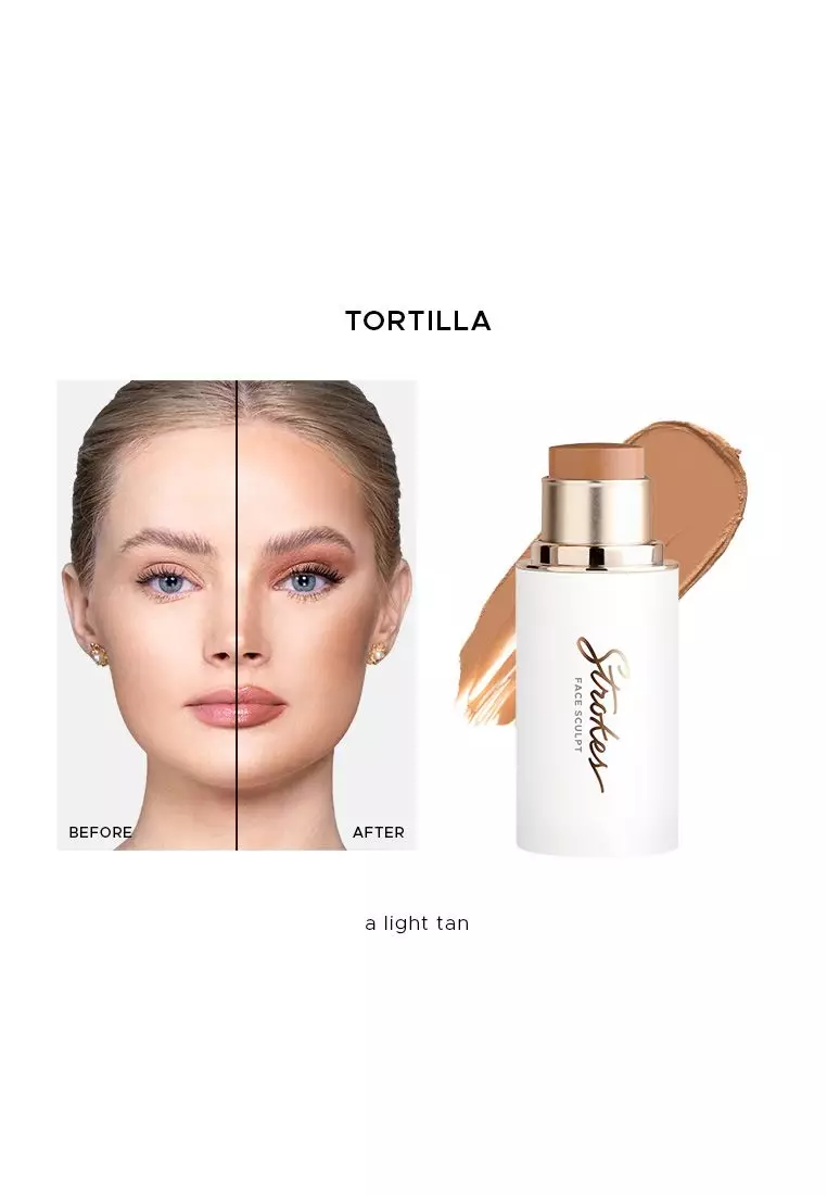 Discount on Strokes Beauty Lab  shoes - SKU: Strokes Face Sculpt in Tortilla [Cream Contour Stick]