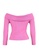 Trendyol pink Plus Size Off The Shoulder Jumper 31FEAAAD1A9271GS_7