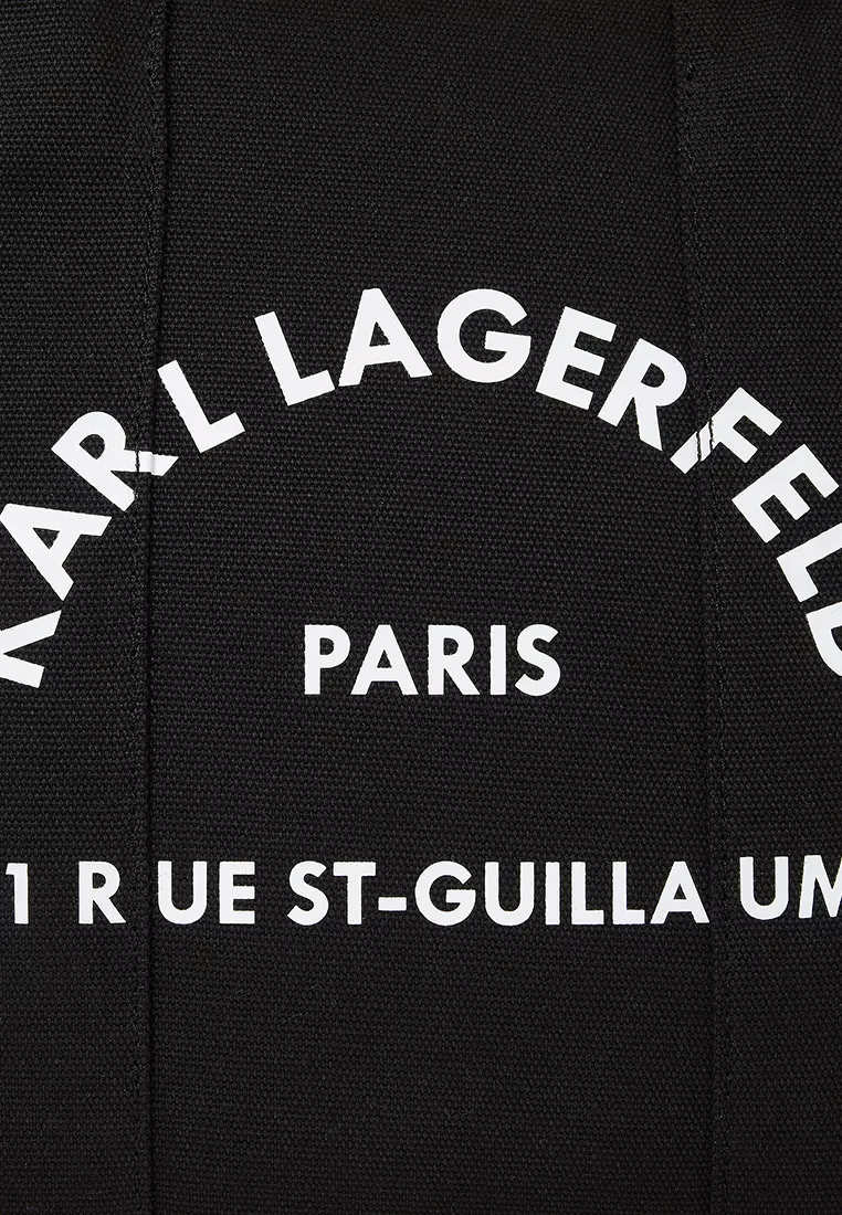 Rue St-Guillaume Square Medium Tote Bag