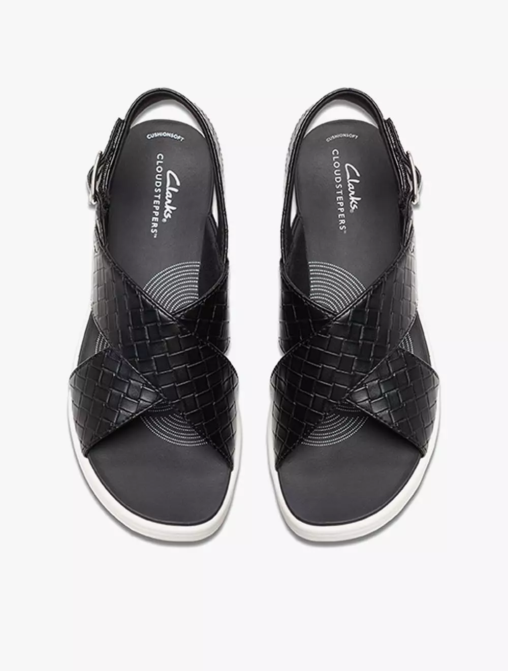 Clarks Drift Sun Black Woven