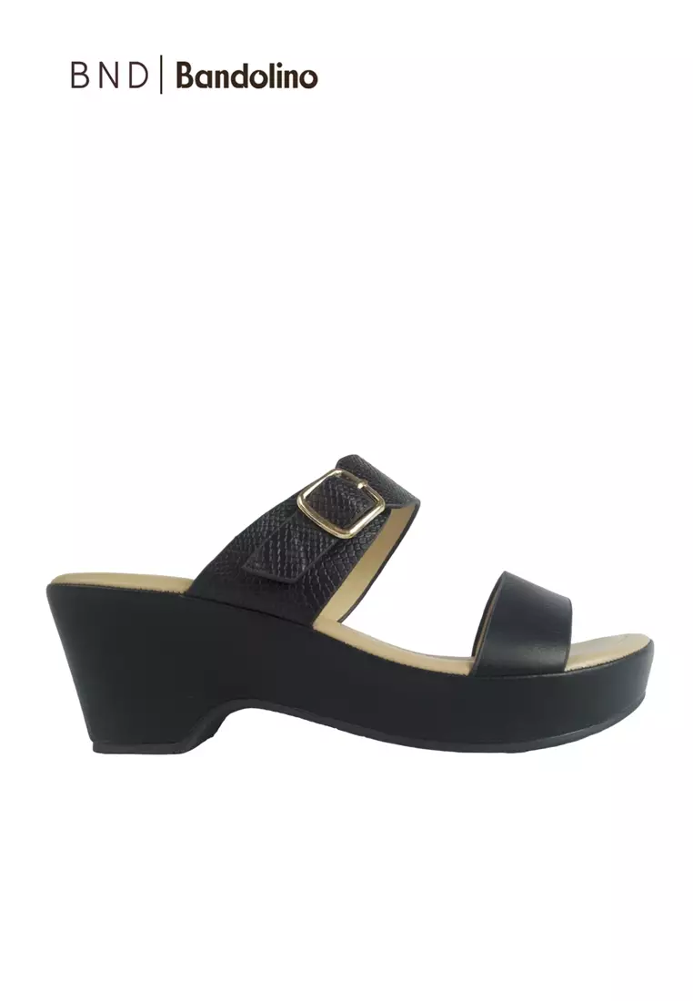 Discount on Bandolino  shoes - SKU: Bnd - Bandolino Faye Wedges 82702 Black