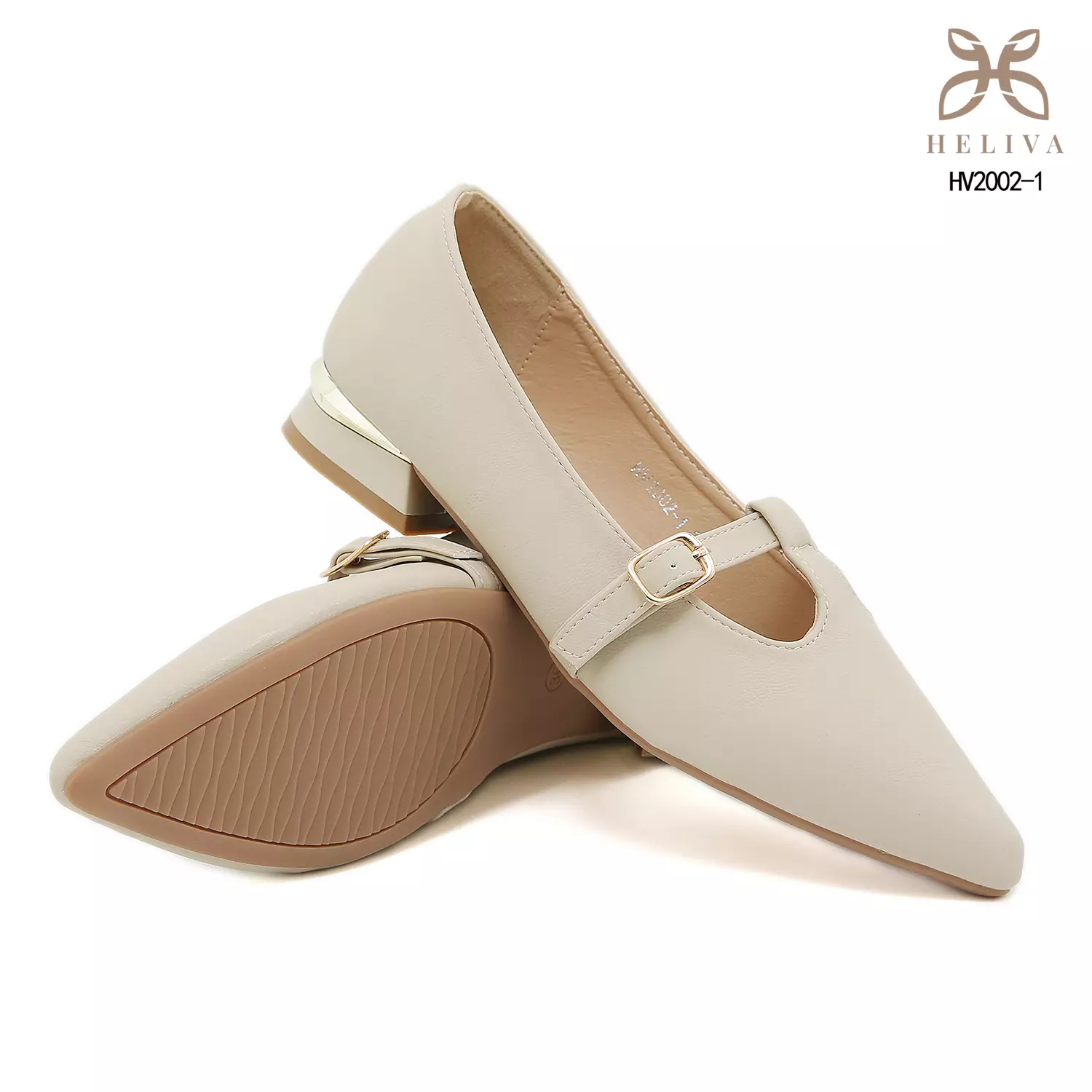 HELIVA WINA Timeless Mary Jane Pumps with Elegant 2.5cm Lift HV2002-1