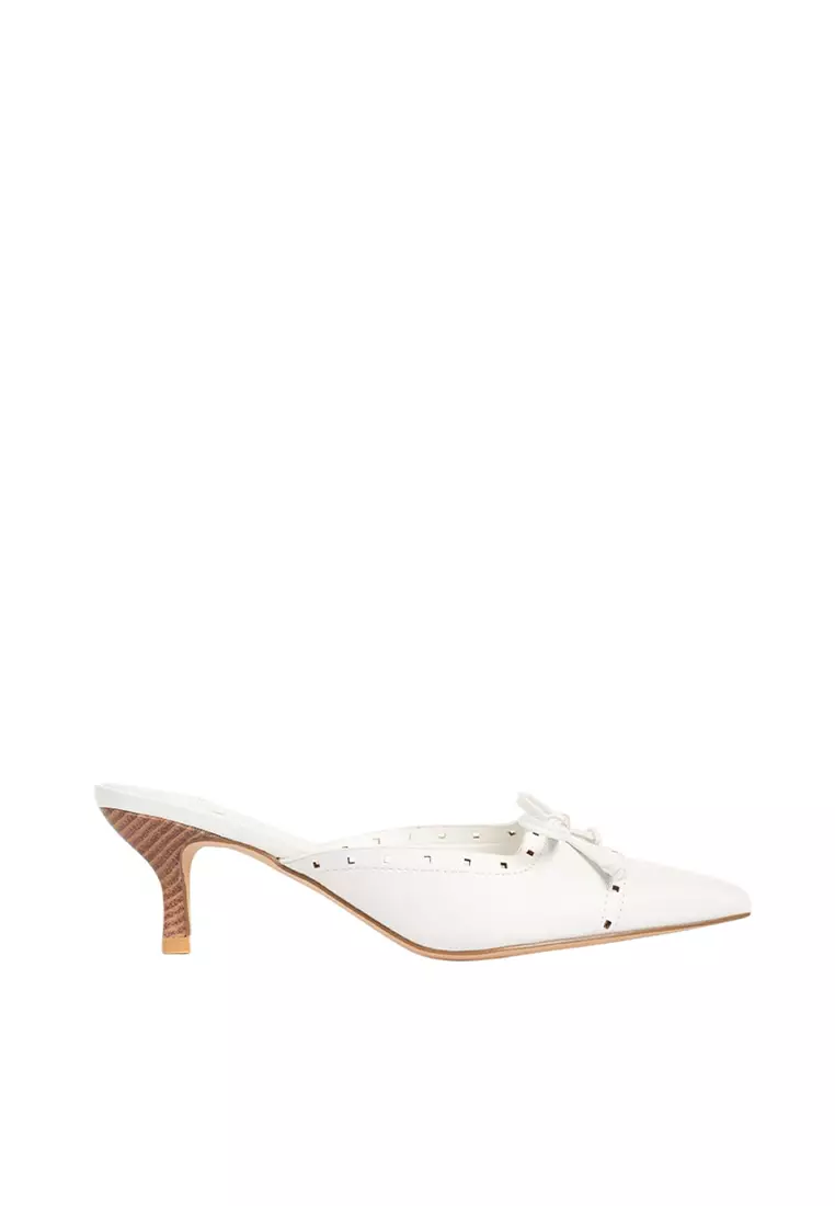 Discount on Happy2U  shoes - SKU: Zira Graceful Ribbon Mules