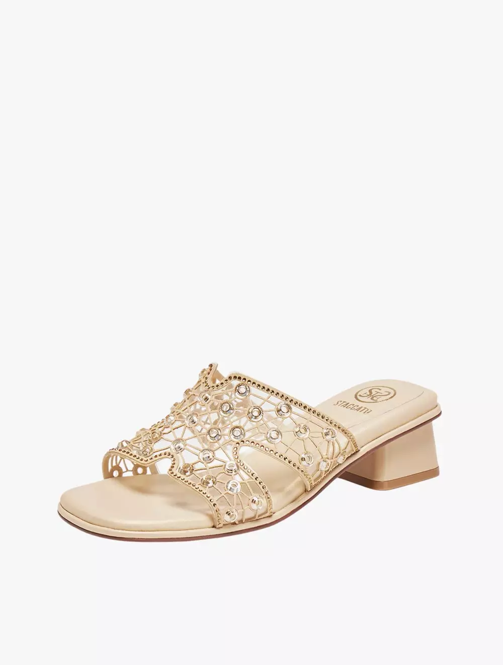 Staccato 25082-AP1 Women's Sandal Heels - Apricot