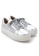 Shu Talk silver AMAZTEP Stylish Leather Sneakers 68D43SH38E4CE3GS_6