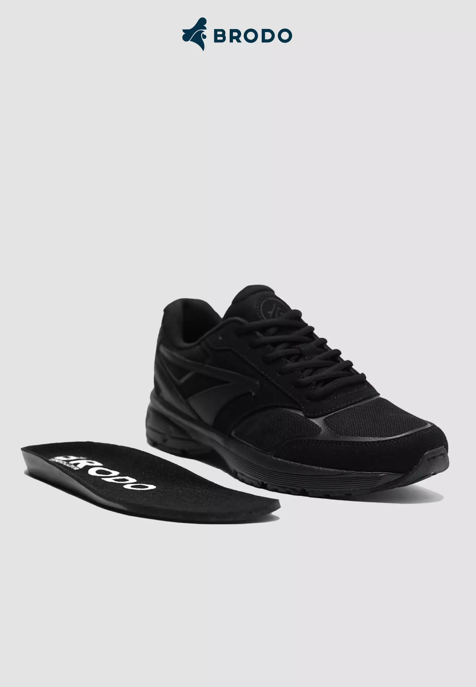 BRODO - Sneakers Ace Nova Full Black