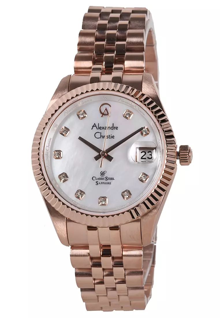 Alexandre christie sapphire outlet watch price