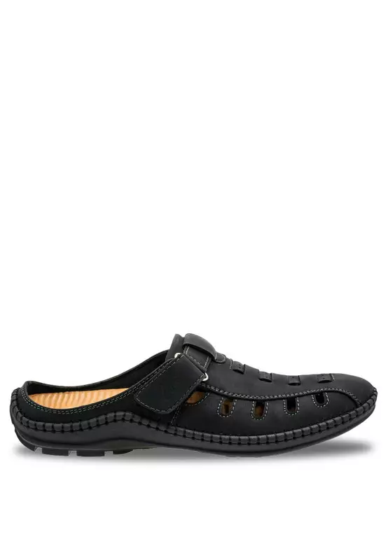 Faux Suede Velcro Fasten Casual Sandals