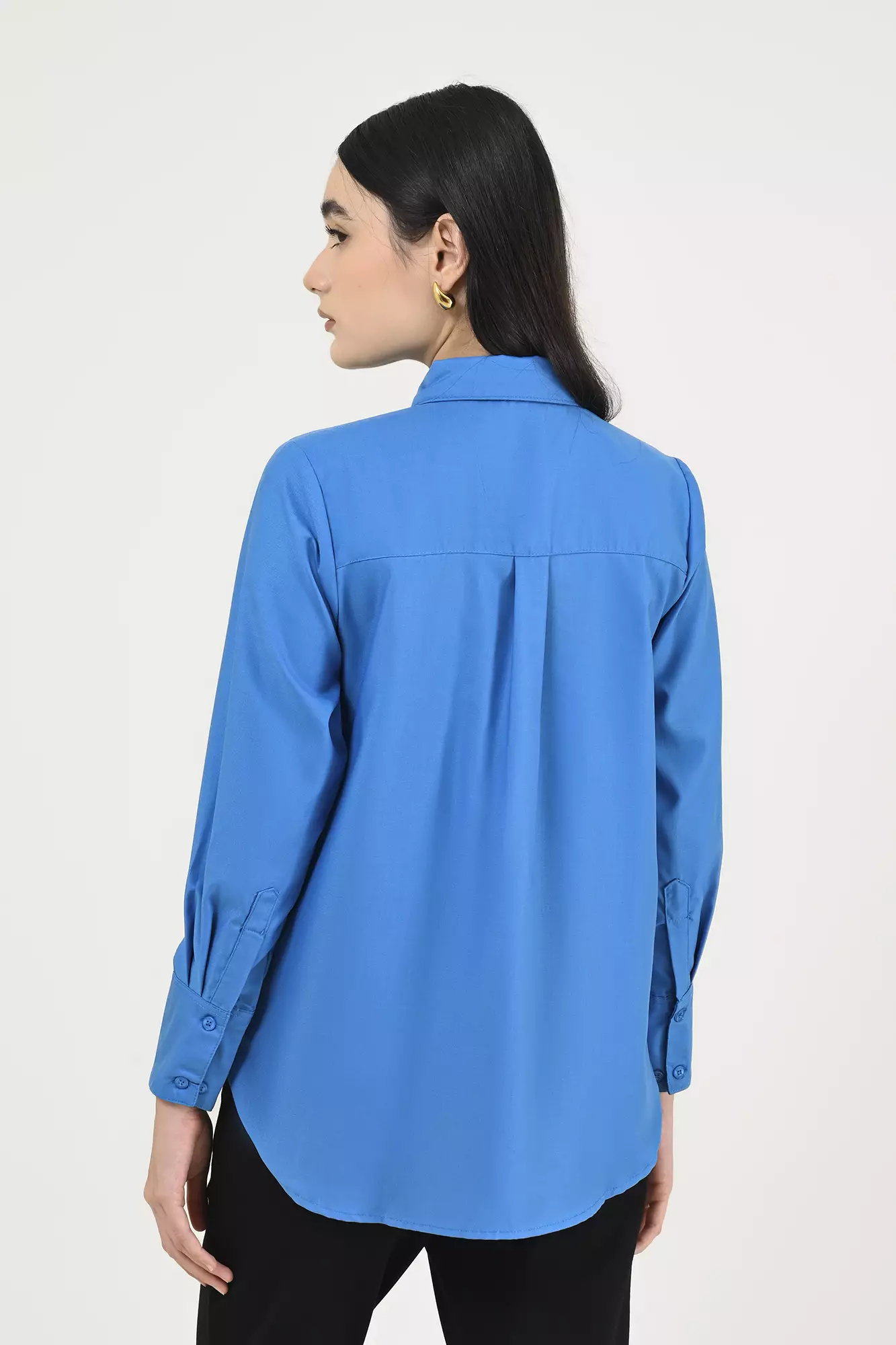 Geulis.id PORIKA SHIRT - Blue