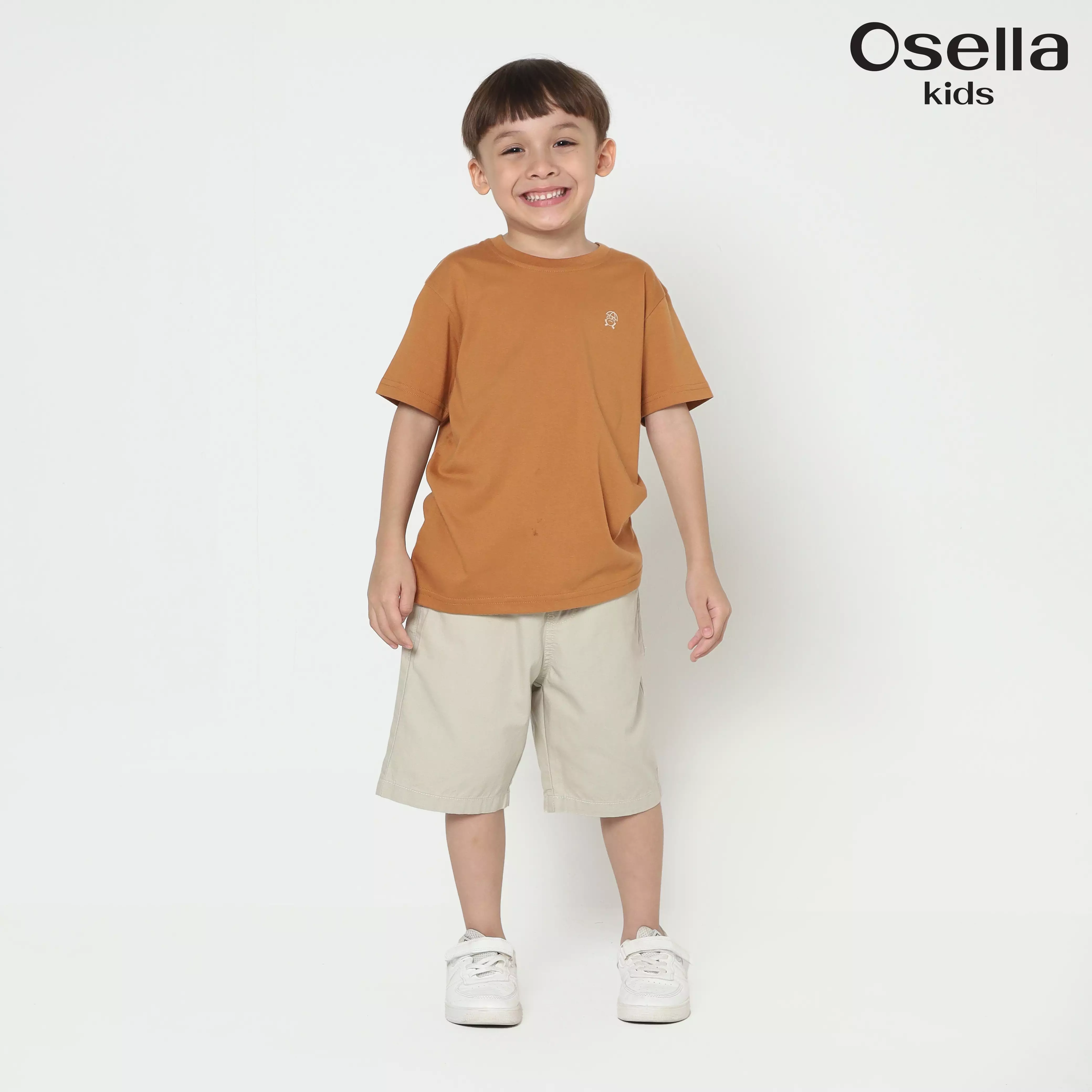 Osella Kids Basic Regular T-Shirt 3272500255 | Kaos Lengan Pendek Anak Laki-Laki