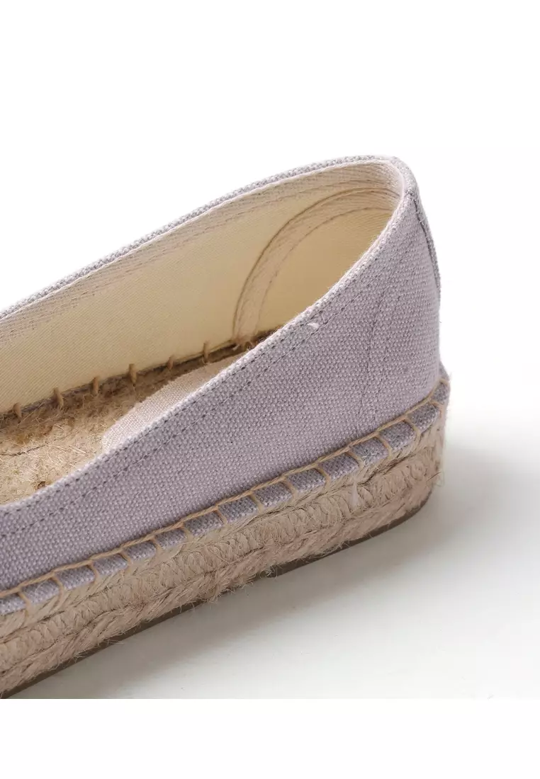 厚底帆布草編麻底鞋 HB87