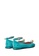 House of Avenues green Ladies Ankle Strap Flat  Pump Shoes With Pearl Decoration 5289 Teal 2D260SH3DD4793GS_3