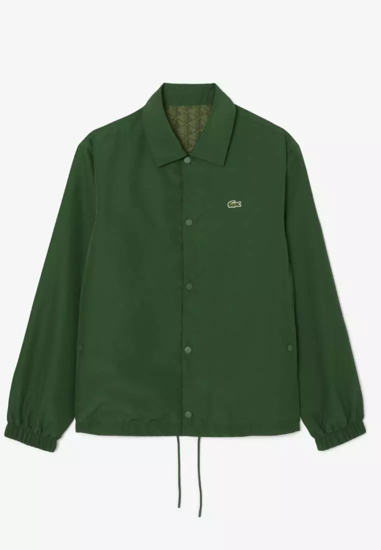 Reversible Bi Material Monogram Jacket