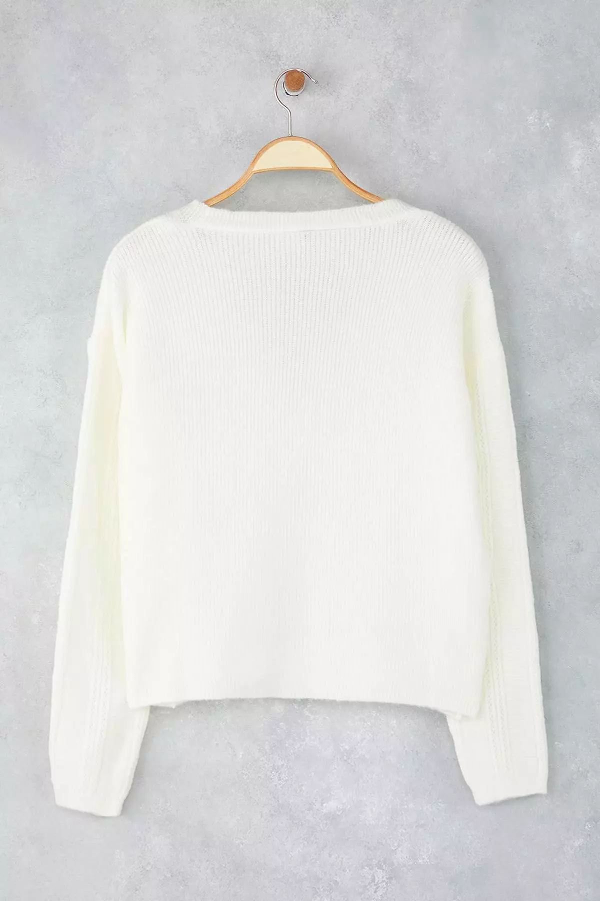 White Straight Body Wrap Lined Midi Dress