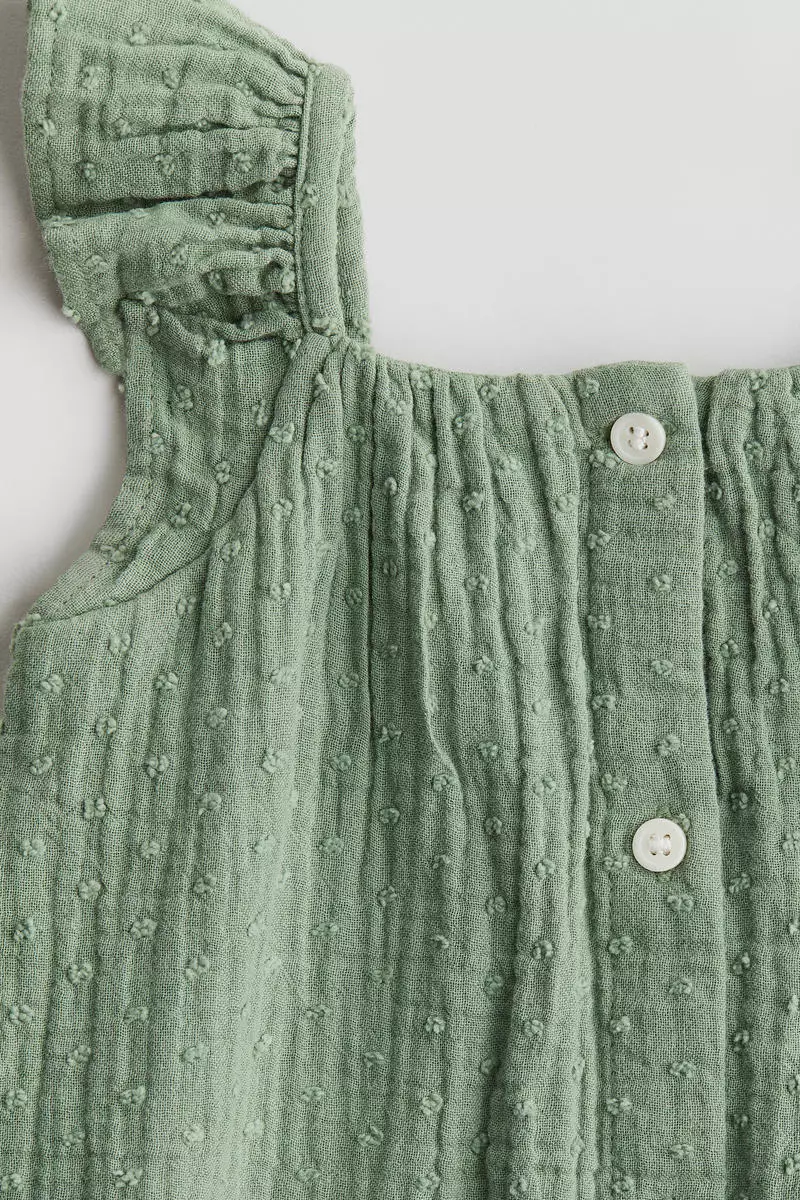 Cotton romper suit