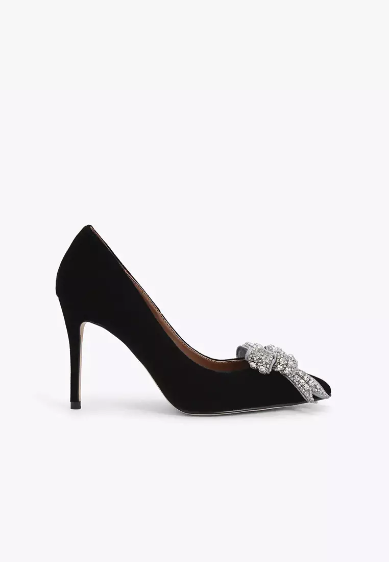 Discount on Kurt Geiger  shoes - SKU: Belgravia Bow Courts Black