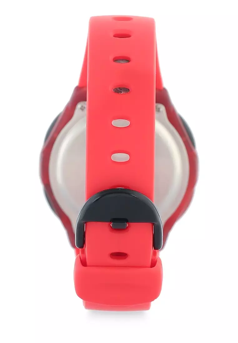 Casio Jam Tangan - Red Grey - Resin - LW-200-4AVDF