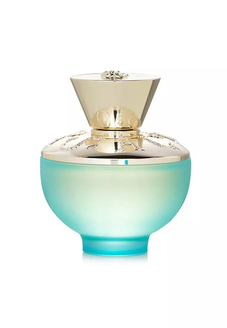 DYLAN TURQUOISE WOMEN 3.4 OZ EAU DE TOILETTE SPRAY deals BOX by VERSACE