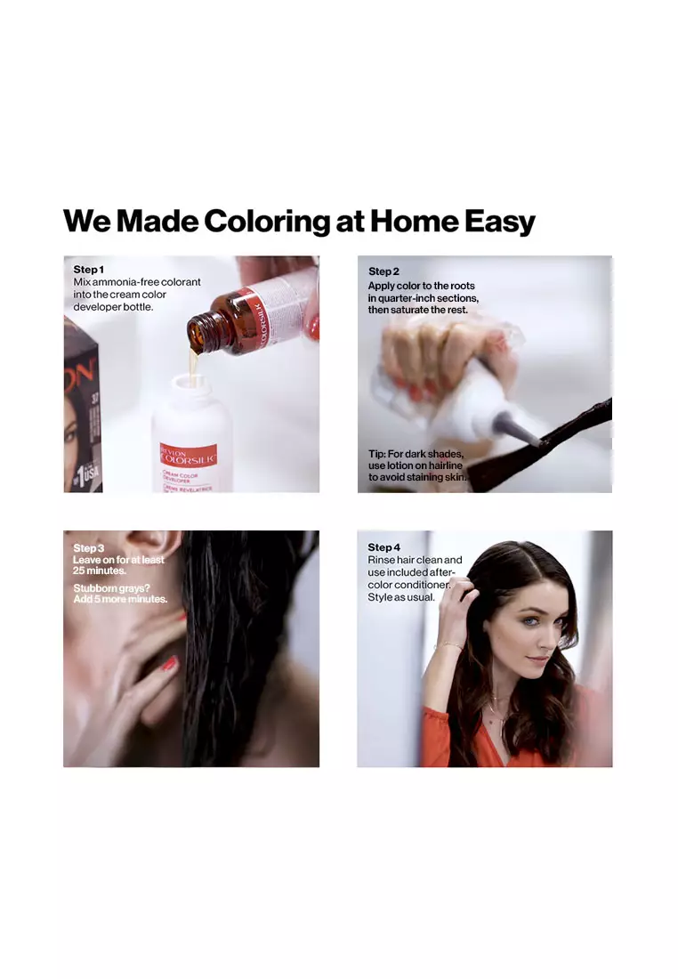 Colorsilk Beautiful Color Permanent Hair Color (Soft Black)