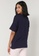 UniqTee blue Girl In Phone Crew Neck Tee 20246AAB4BD068GS_2