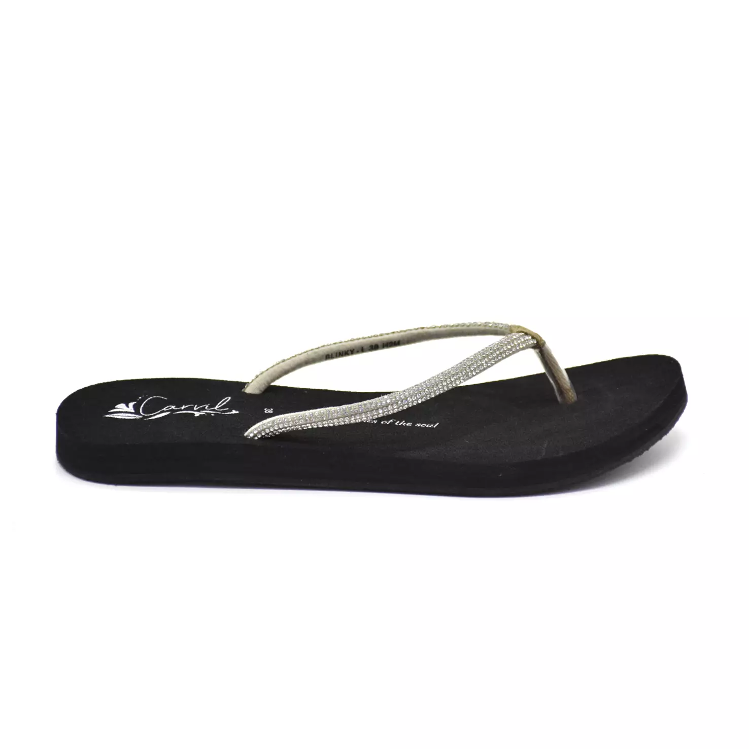 Carvil Sandal Wanita Blinky-L Silver
