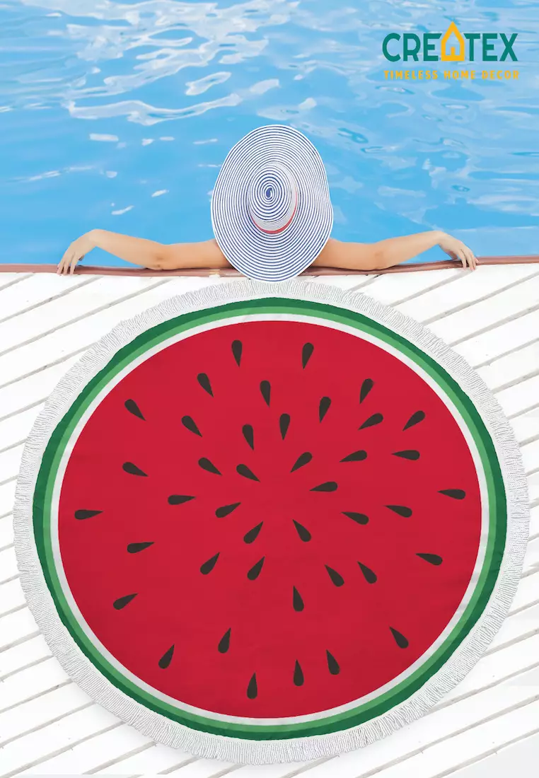 Watermelon beach store towel