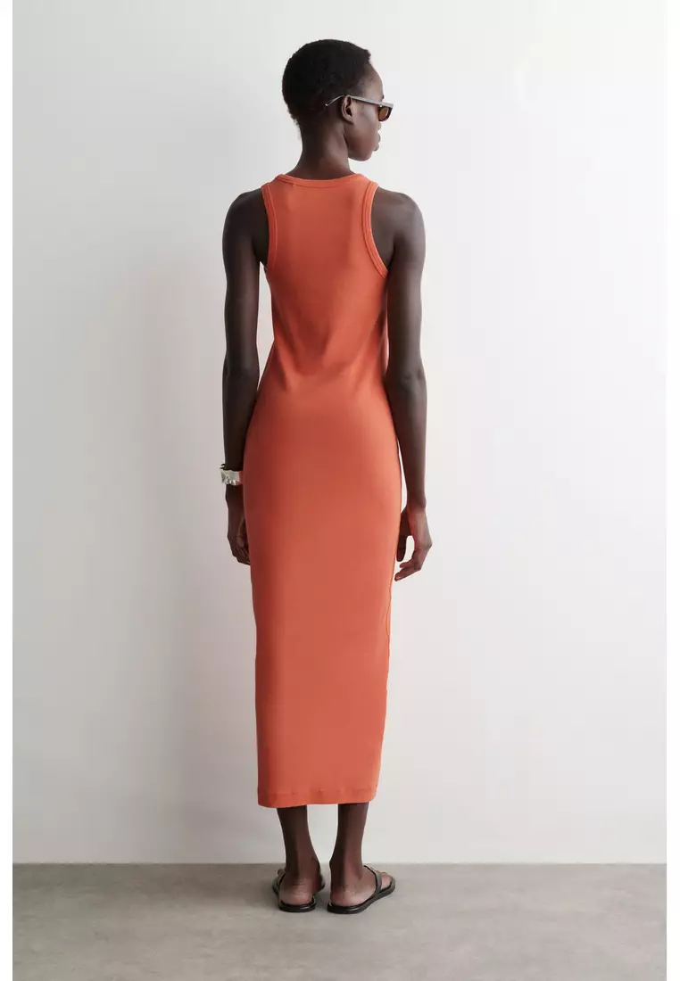 RIBBED TUBE DRESS