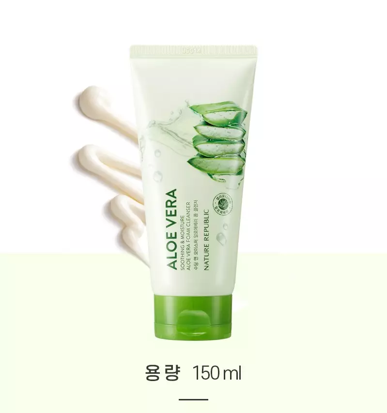 Soothing & Moisture Aloe Vera Foam Cleanser
