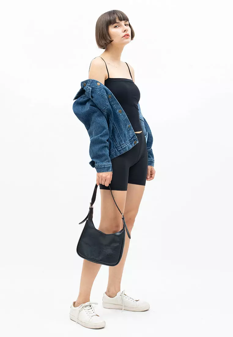 Houseofcuff Jaket Denim / Jeans Tebal Unisex Pria Wanita Denim Biru